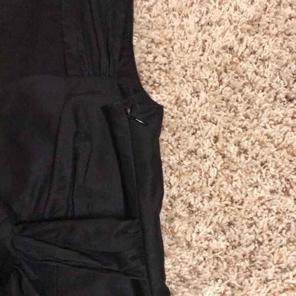 Loft - Black Sleeveless Top Ties in front -size 6P - Picture 9 of 14